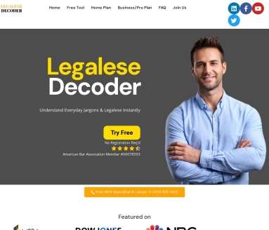 Legalese Decoder网页截图