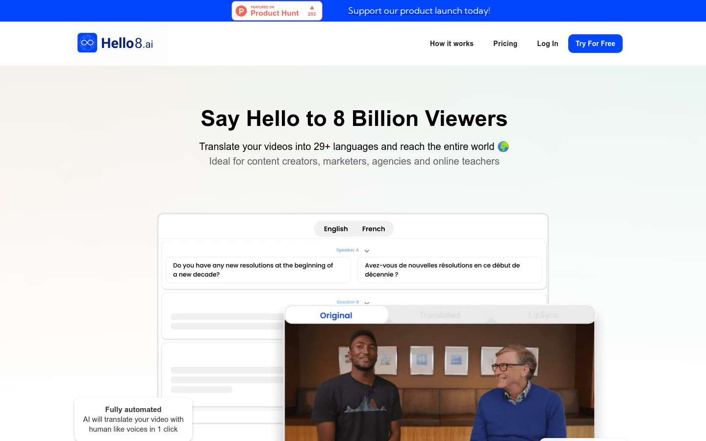 Hello8网页截图