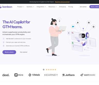 Bardeen AI网页截图