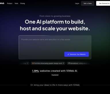 10Web网页截图