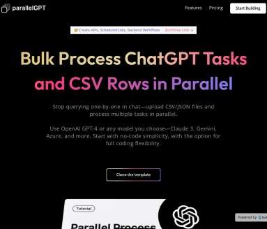 ParallelGPT网页截图