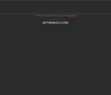 GPT-MINUS1网页截图