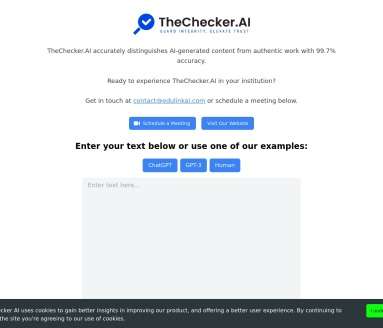 AICheatCheck网页截图