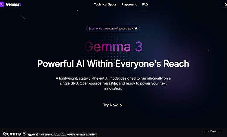 Gemma 3网页截图