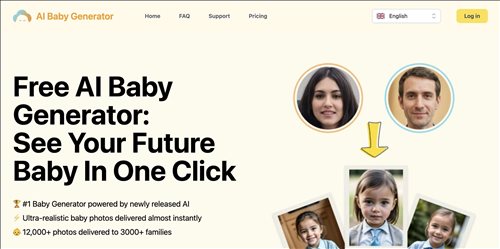 AI Baby Generator网页截图