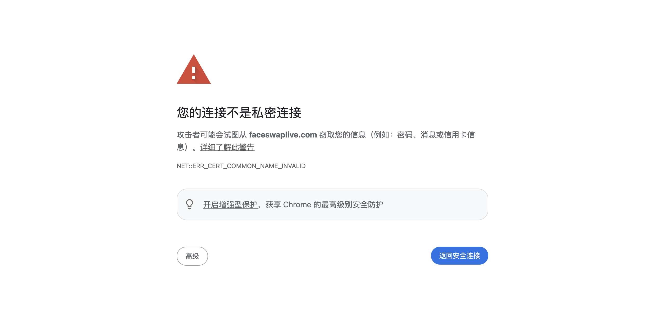 Face Swap Live网页截图