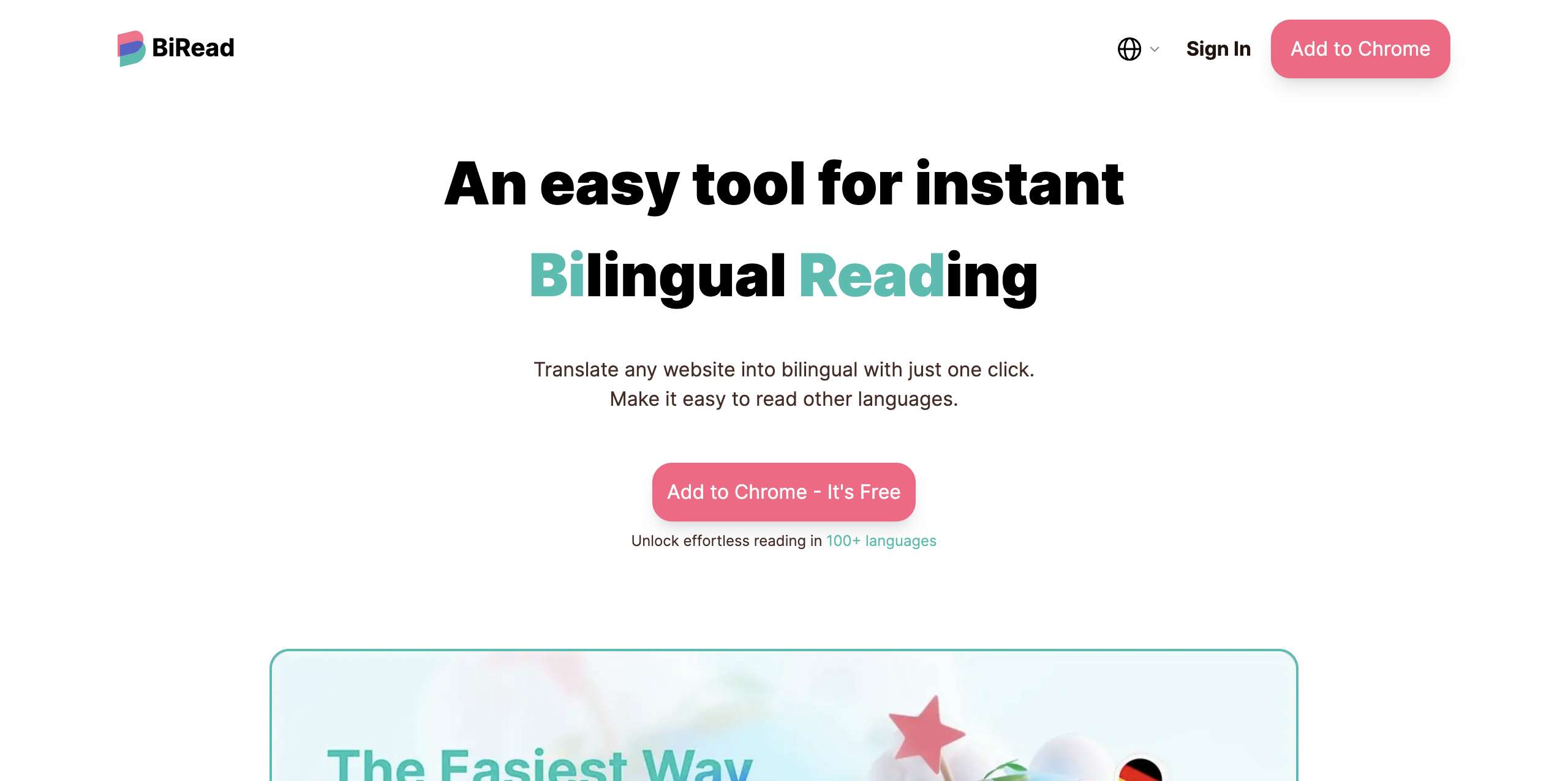 BiRead网页截图