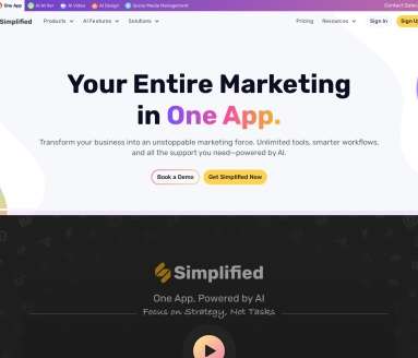 Simplified网页截图