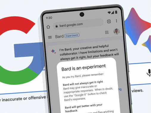 Google Bard网页截图