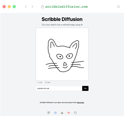 Scribble Diffusion网页截图