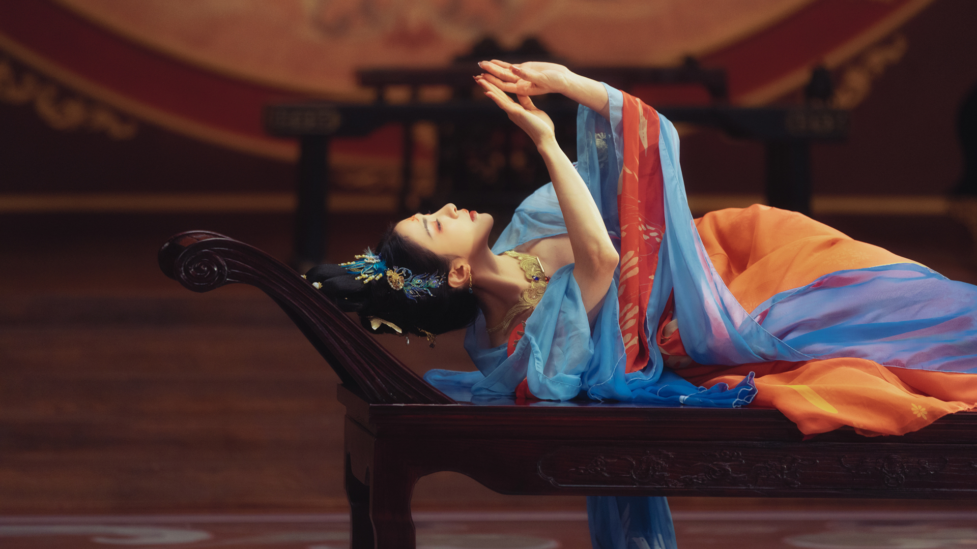 ['古风美女 唯美古装 高清电脑壁纸']