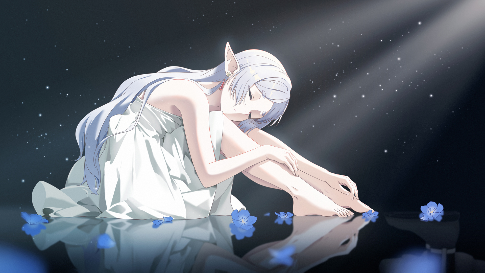 ['葬送的芙莉莲 官方壁纸 高清角色壁纸 绝美壁纸']