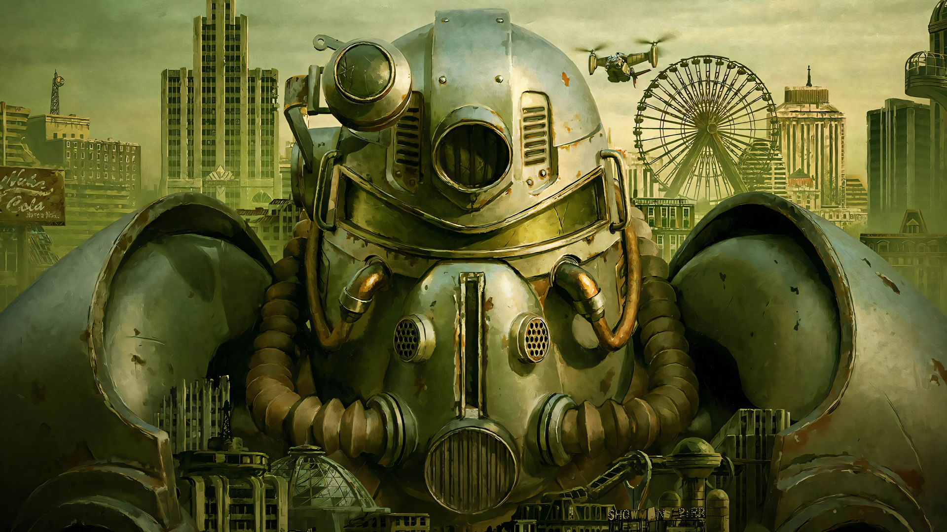 ['Fallout76 大西洋城 木板路乐园 4K游戏壁纸']