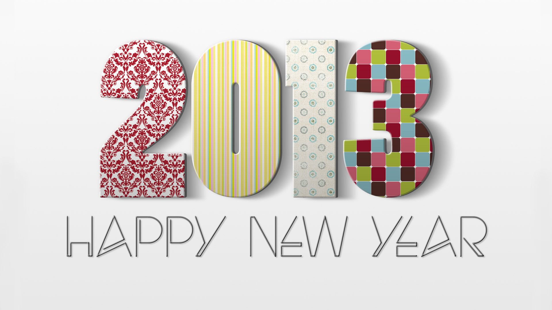 ['Happy New Year 2013 精美壁纸 高清桌面壁纸下载']