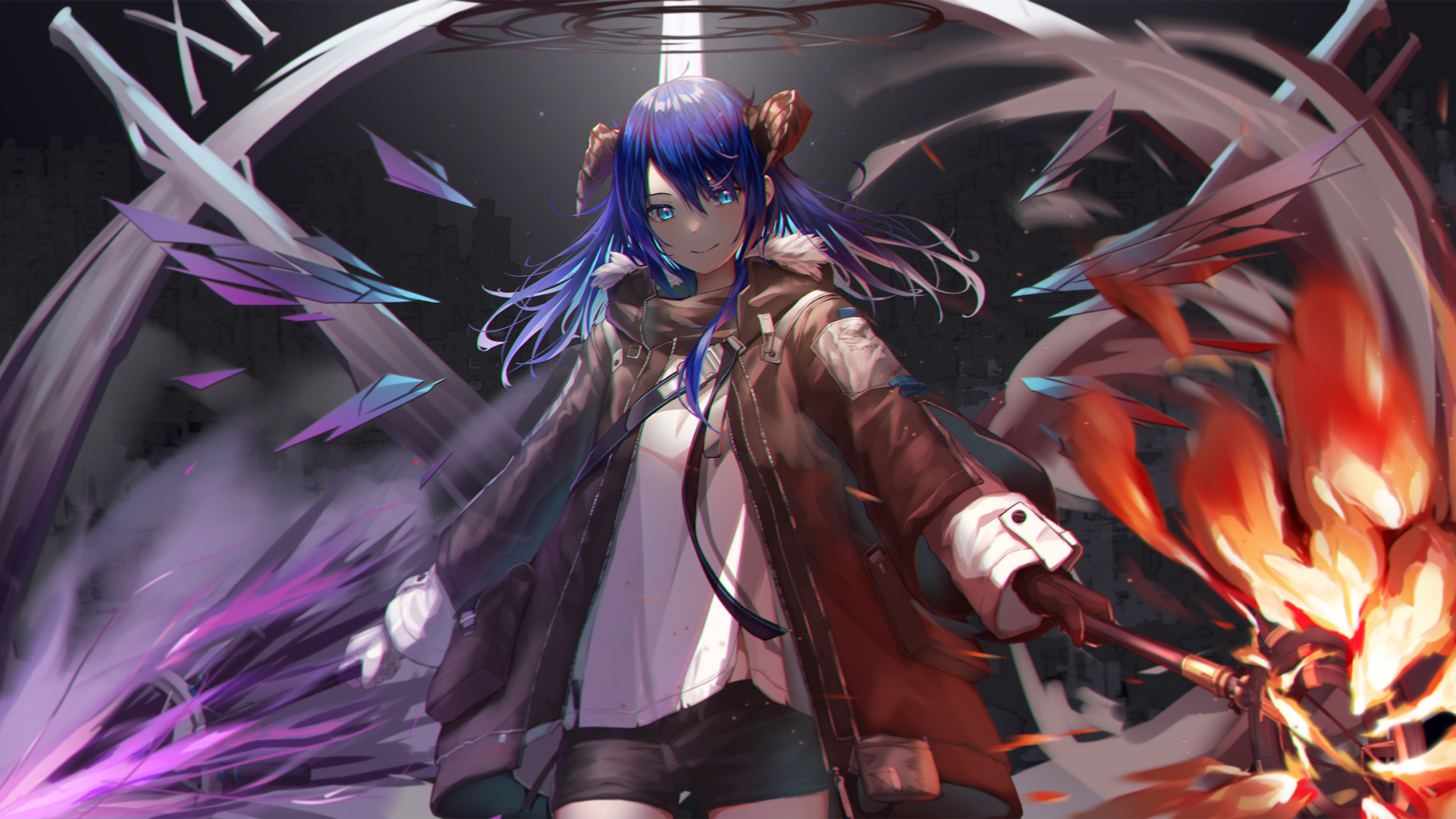 ['明日方舟 莫斯提马 4K壁纸 电脑壁纸 手机壁纸 游戏美图 原画插画']