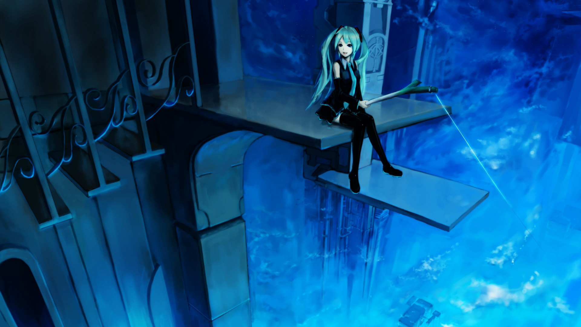 ['初音Miku 初音未来 桌面壁纸 4K高清 动漫壁纸']