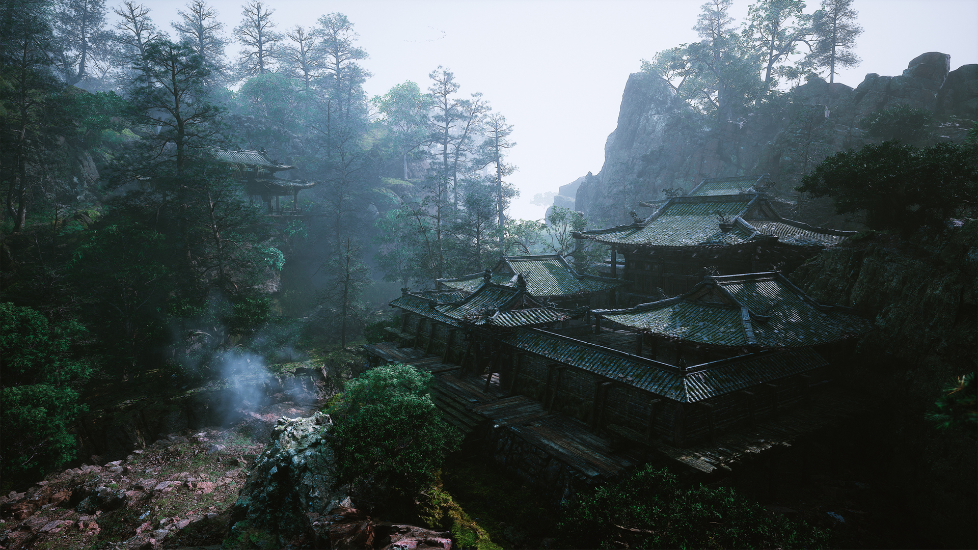 ['黑神话：悟空 小西天 悬空寺 大足石刻 4K超清电脑壁纸']