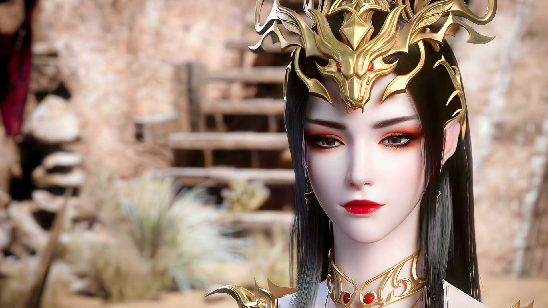 ['斗破苍穹 美杜莎女王 4K壁纸 高清电脑壁纸']