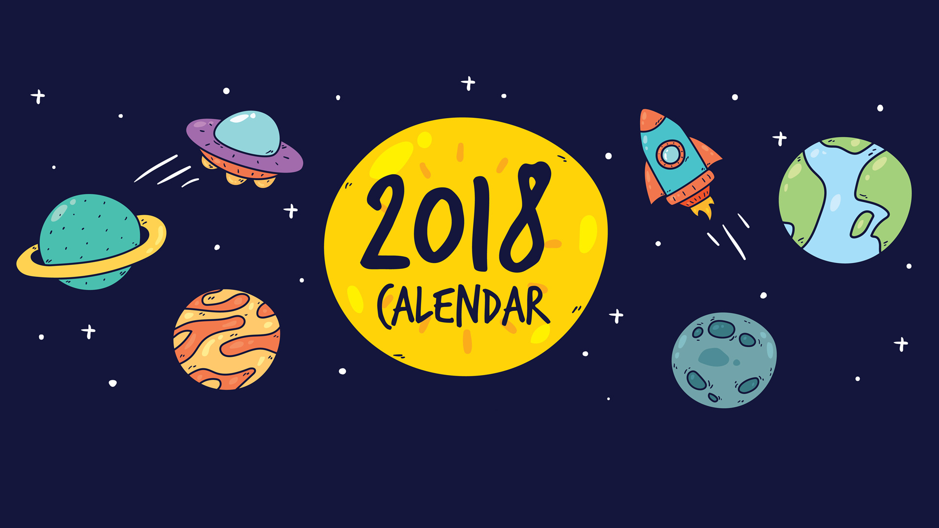 ['2018宇宙太空桌面壁纸 宇宙高清壁纸 4K太空电脑壁纸']