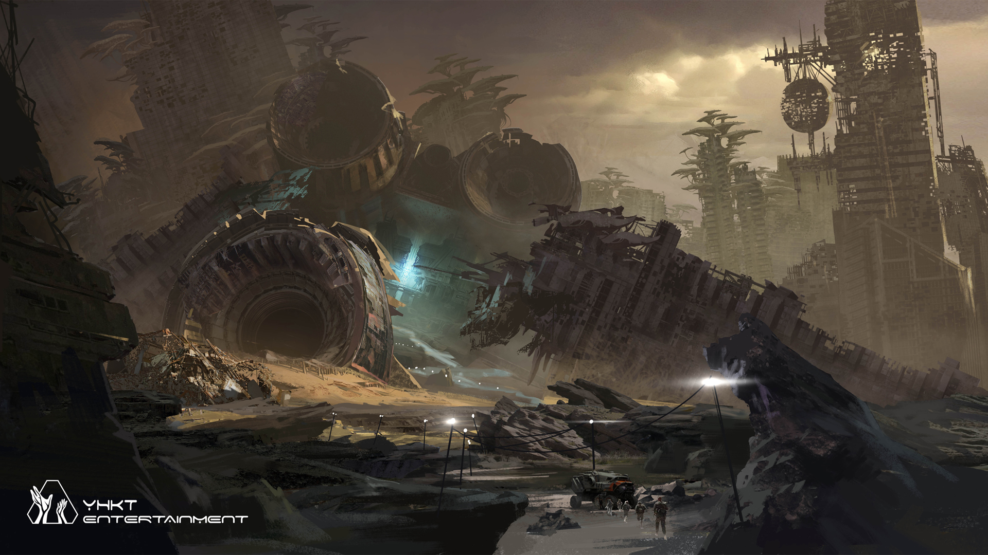 ['灵笼 高清4K壁纸 原画 第二季 场景 人物']