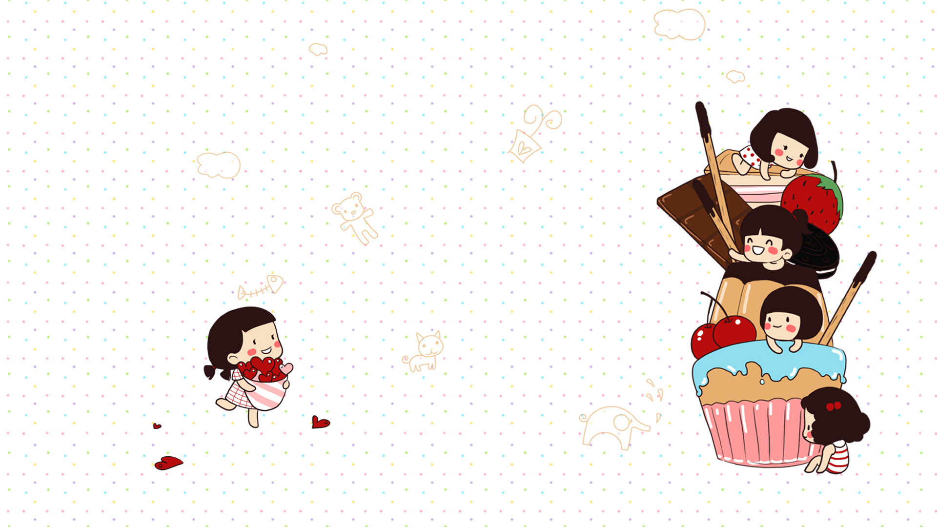 ['传递快乐 高清动态桌面壁纸 节日祝福 微笑公益']