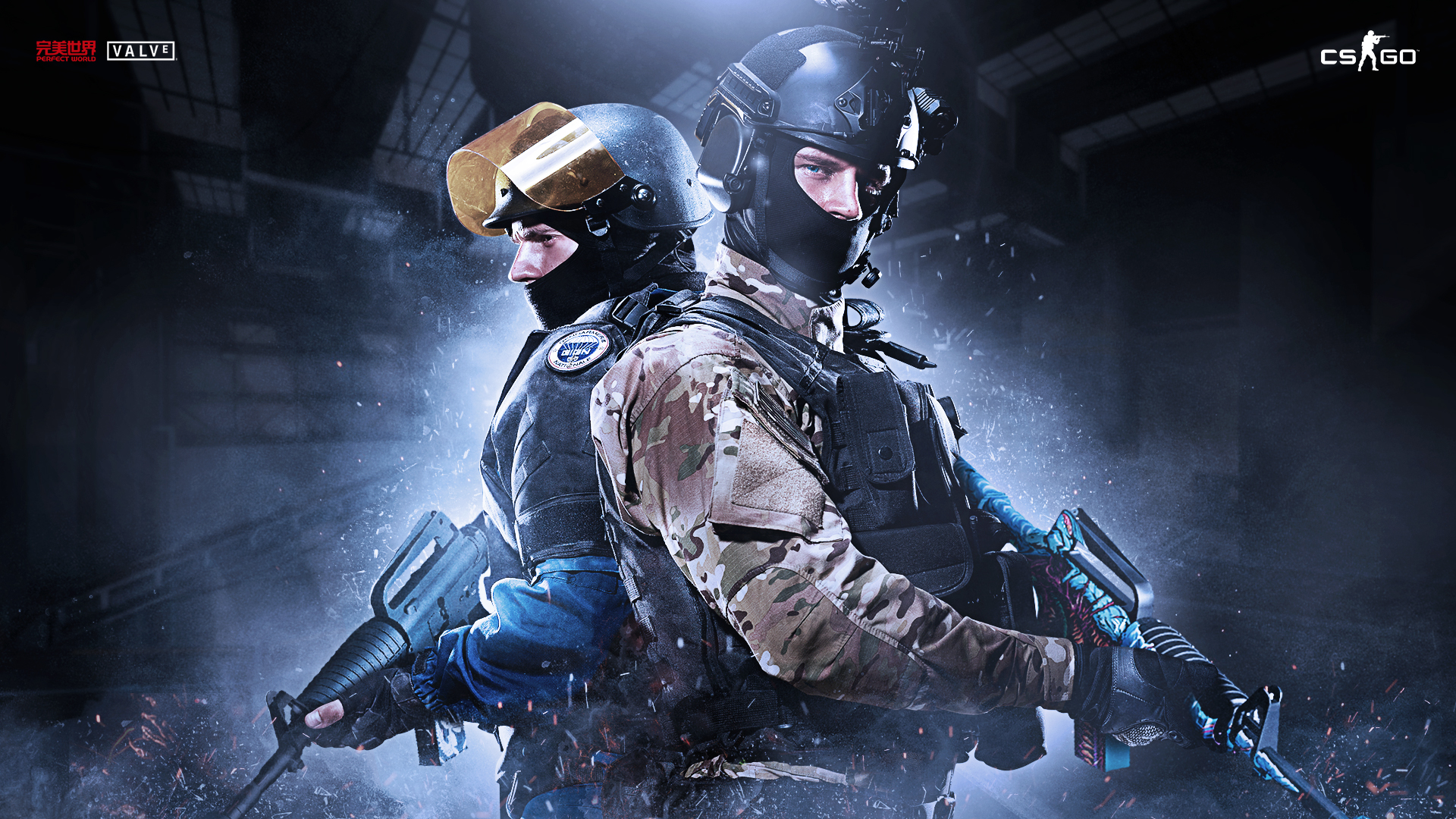 ['CSGO 4K超清壁纸 高清游戏壁纸 电脑桌面武器皮肤']