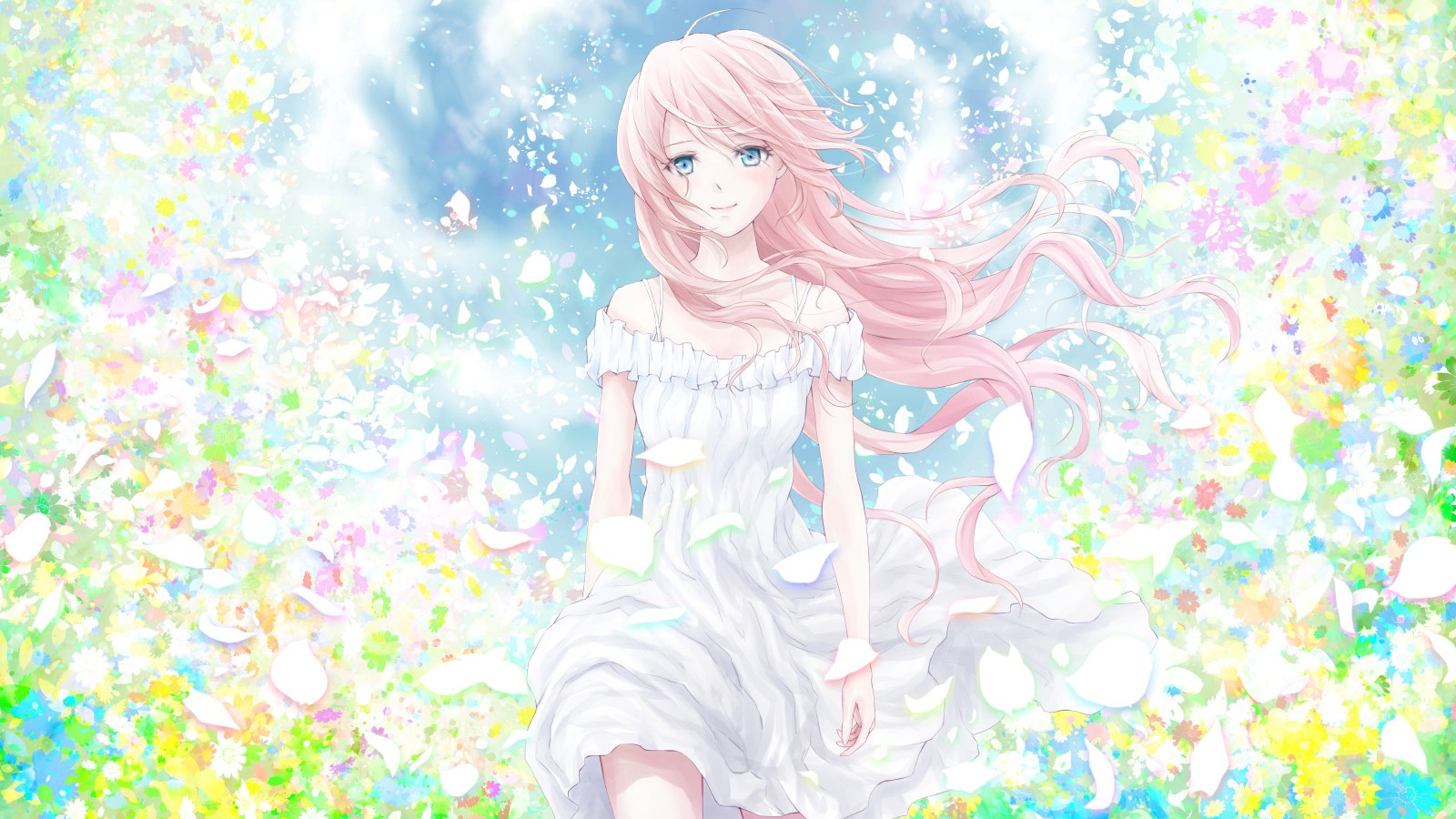 ['动漫女生 壁纸 高清 可爱 美女 4K 唯美 手机壁纸']