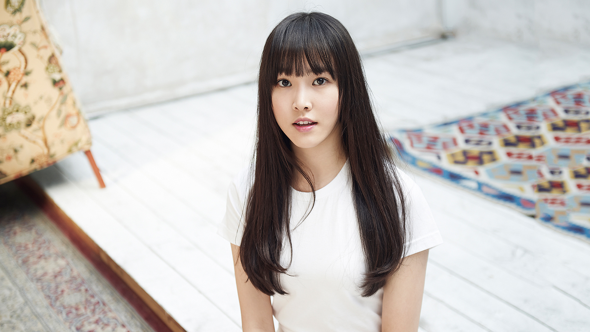 ['GFriend崔俞娜 清纯美女写真 高清壁纸']