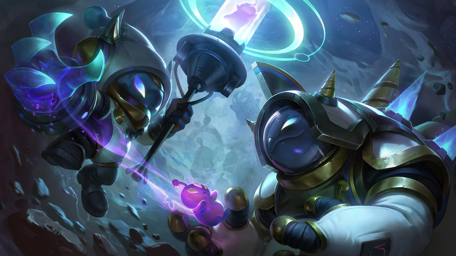 ['LOL英雄联盟 宇航员 维迦 拉莫斯 4K壁纸']