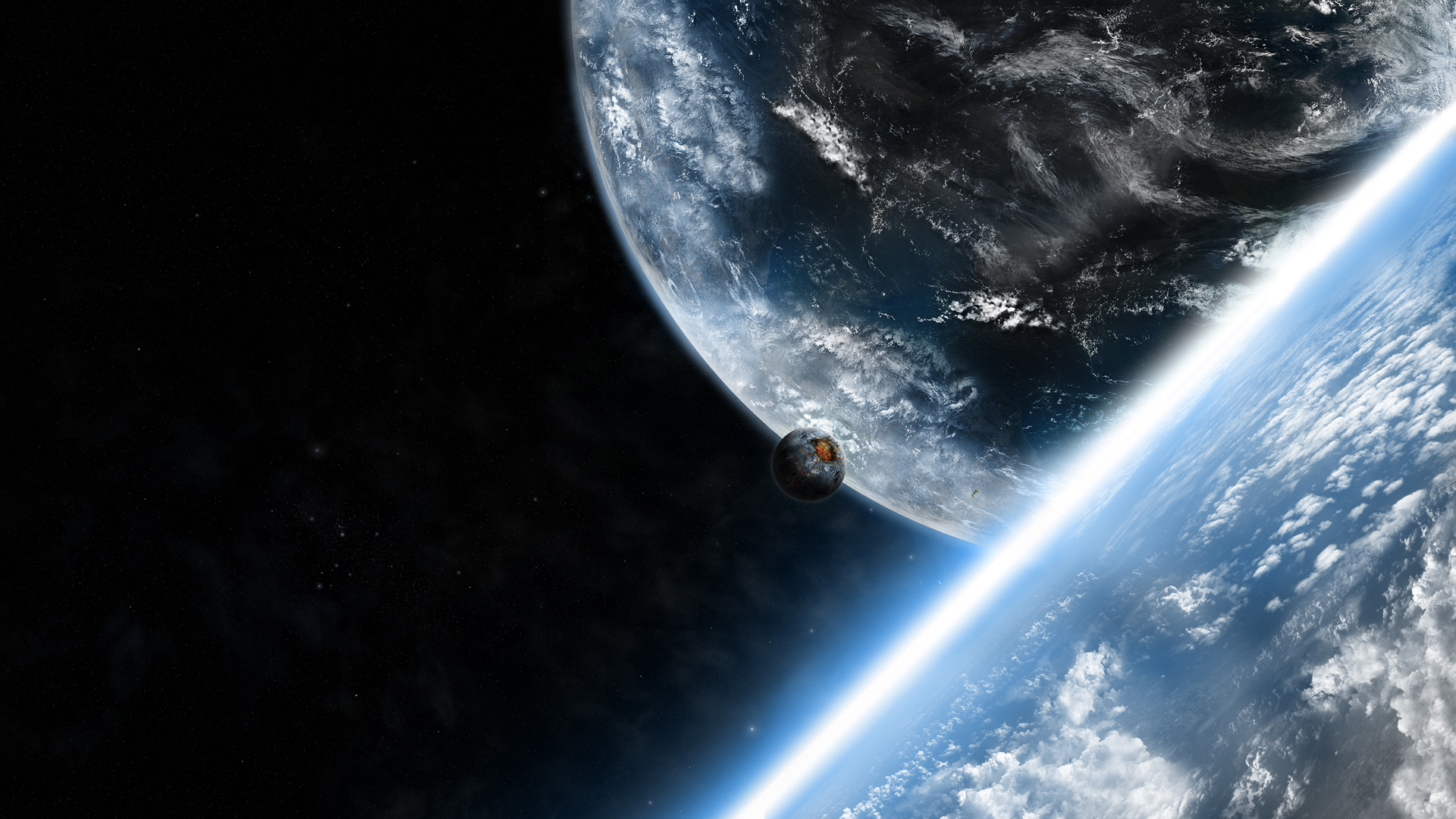 ['宇宙星球 高清星空壁纸 2K桌面下载']