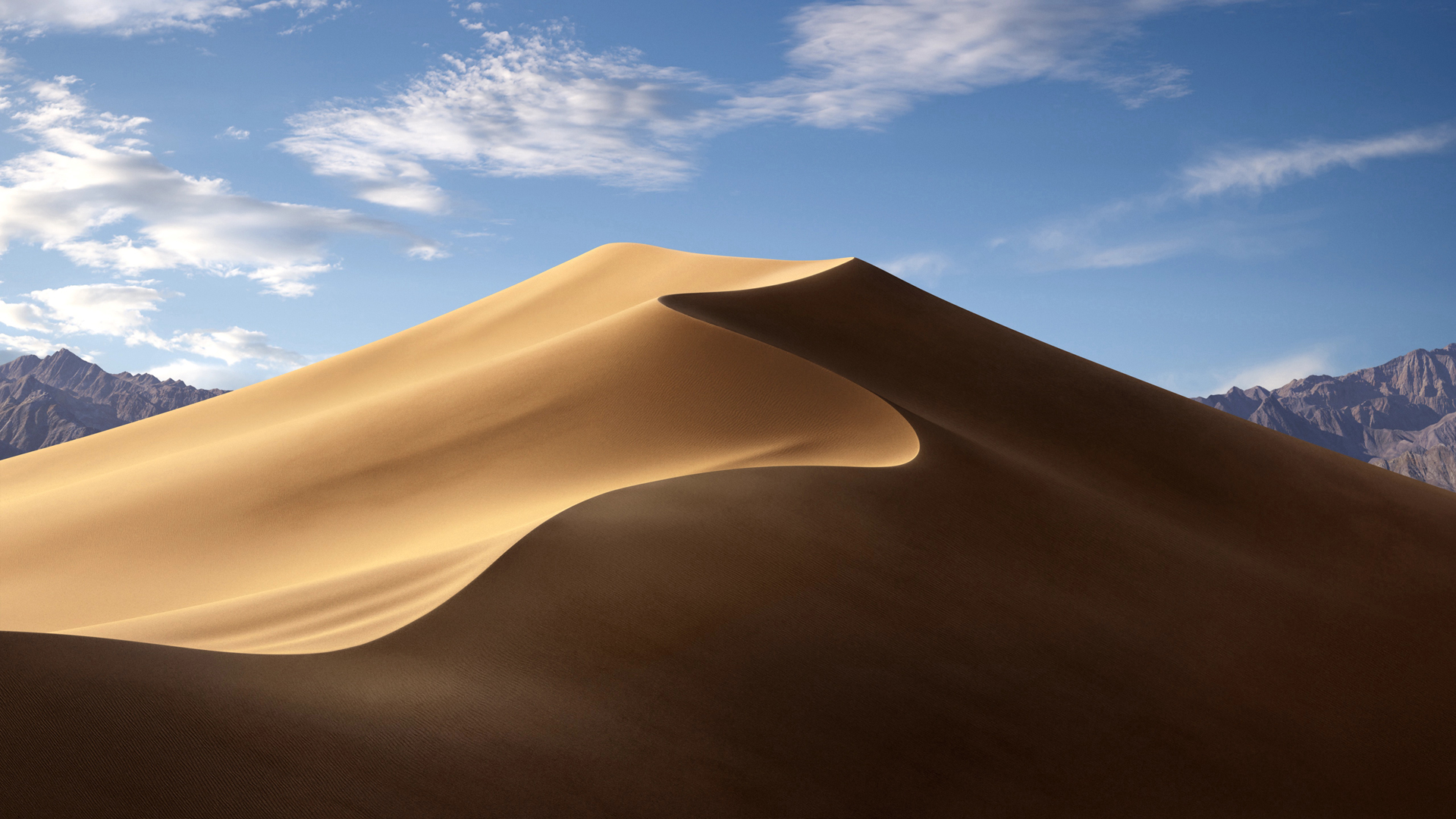 ['苹果 Mac Mojave 莫哈韦沙漠 白天风景 5k壁纸']
