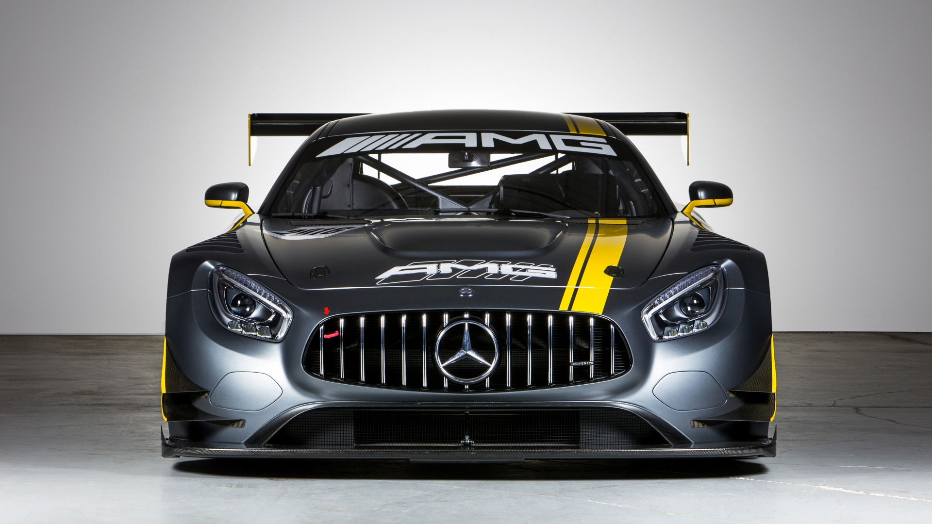 ['梅赛德斯奔驰 AMG GT C190 GT3 高性能跑车 4K壁纸']