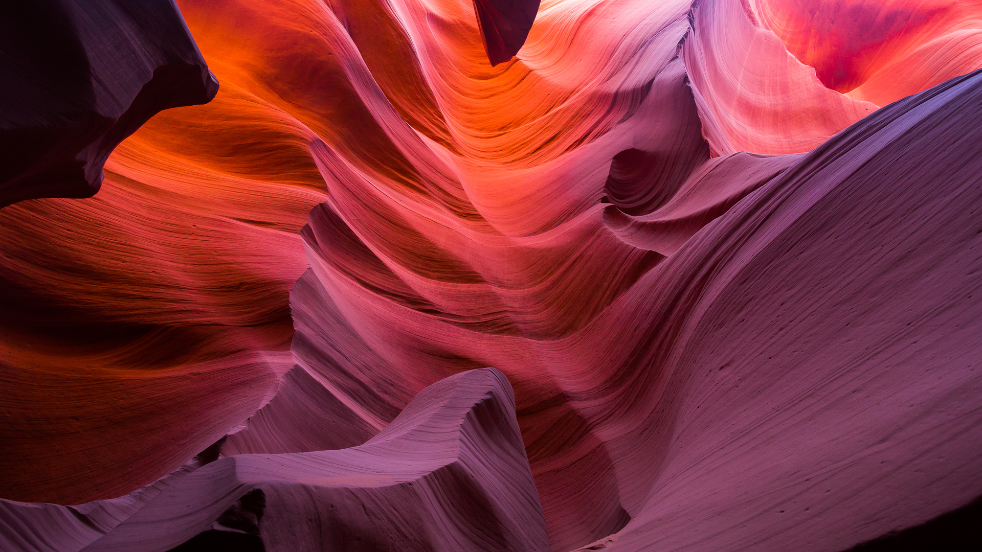 ['羚羊峡谷 高清壁纸 2K风景 自然摄影']