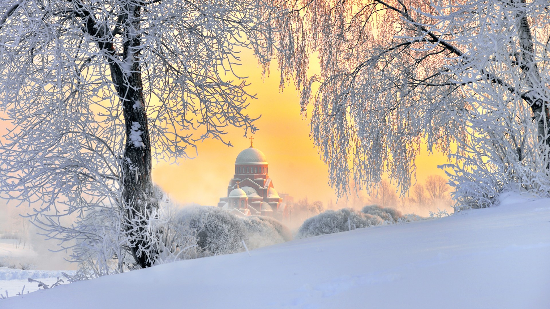 ['圣彼得堡 冬天 雪景 风景壁纸 夏宫 青铜骑士像 涅瓦斯基大街']