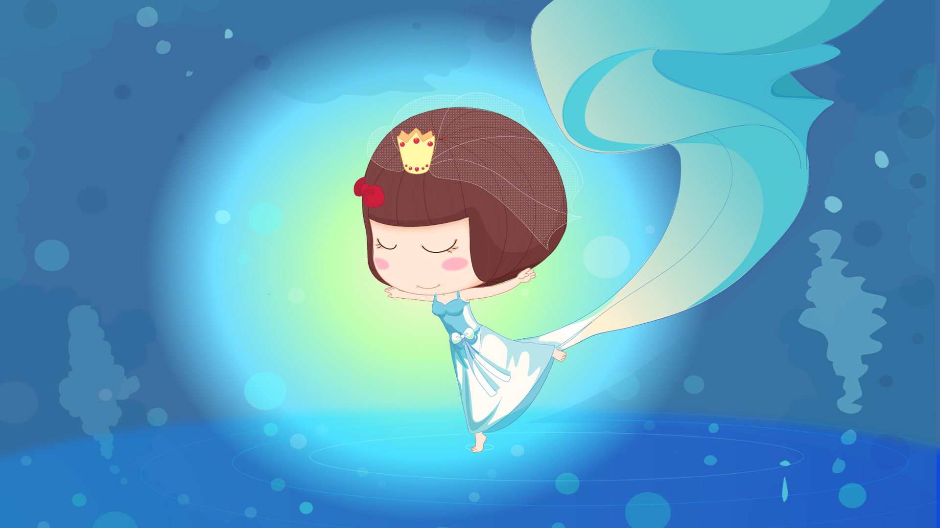 ['麦拉风 婚纱 舞蹈 桌面壁纸']