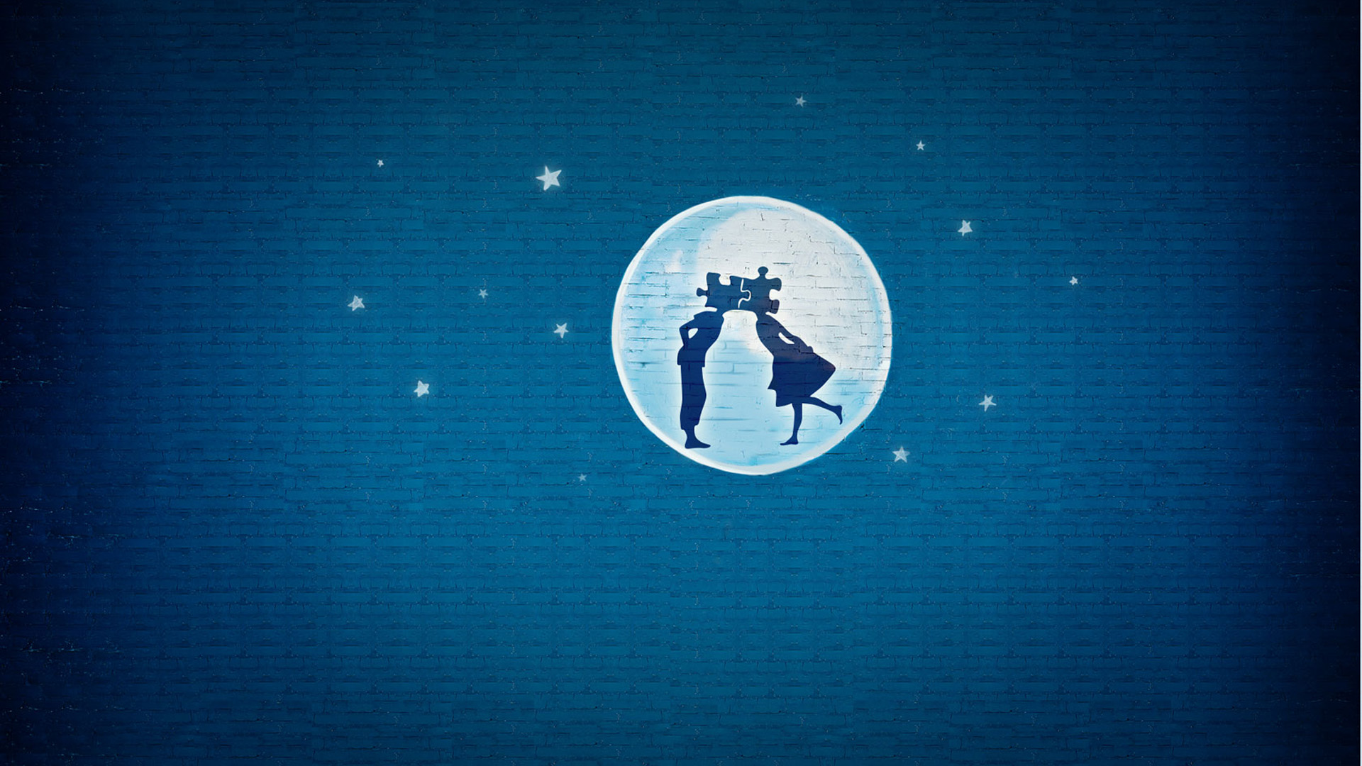 ['月亮 可爱 卡通 玉兔 星空 壁纸']