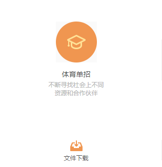 中国运动员文化教育网体育单招考试系统网页截图