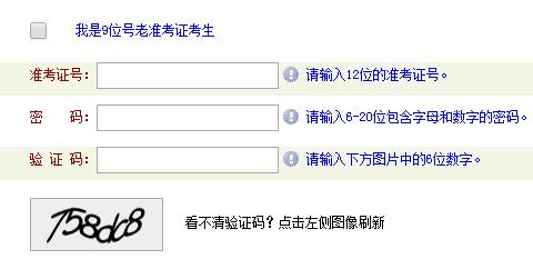 河南自学考试报名系统网页截图