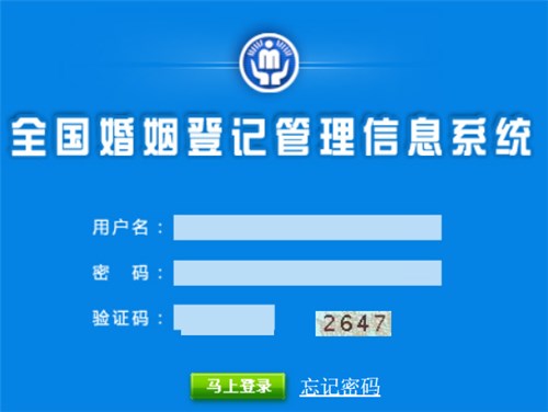 结婚证查询网上查询系统网页截图