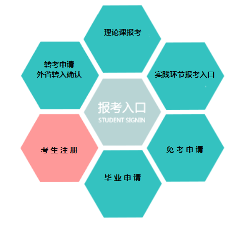辽宁省高等教育自学考试网上服务平台网网页截图