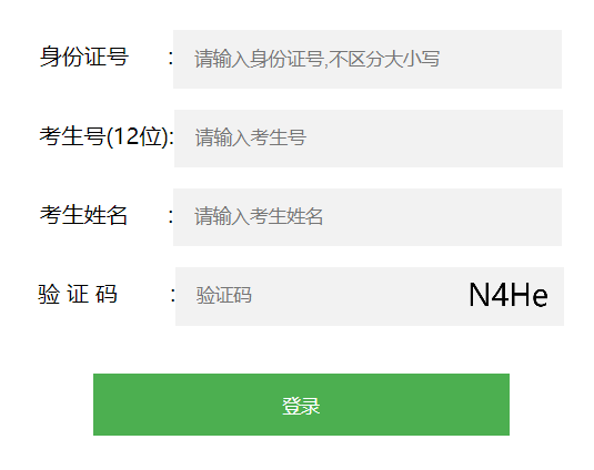 沈阳市考试院网站网页截图